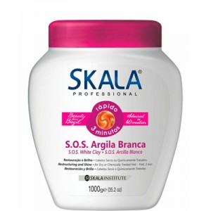 Skala Argila Branca Creme de Tratamento 1000g