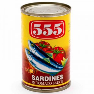 Hộp cá(555 Sardines Red 155g)