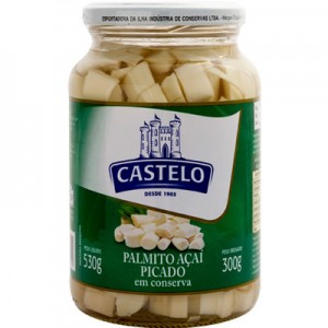 Castelo Palmito Açaí picado 300g
