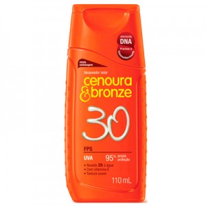 Cenoura & Bronze Protetor Solar FPS 30 110ml 