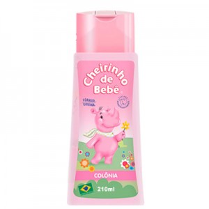 Cheirinho de Bebê Colônia Rosa - 210ml