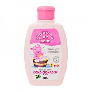 Cheirinho de Bebê Condicionador Rosa - 210ml