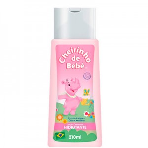 Cheirinho de Bebê Hidratante Rosa - 210ml