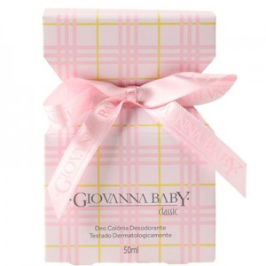 Giovanna Baby Colônia Rosa - 50ml