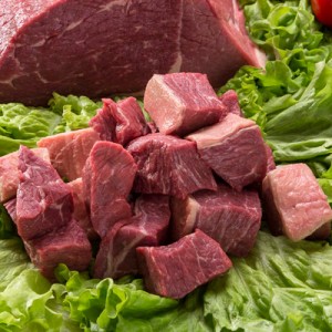 Thịt Bắp Đùi Bò Cắt Khối 1kg (Coxão Duro em Cubo) COD.7044