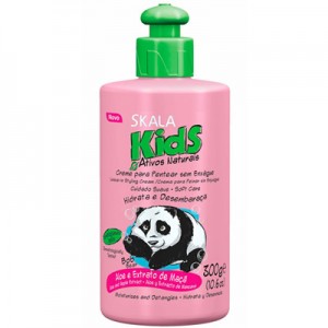 Skala Kids Creme Para Pentear Aloe e Extratos de Maça 300g