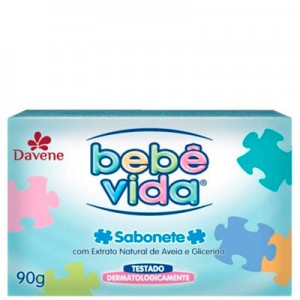 Davene Sabonete Bebê Vida 90g