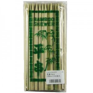 Espetinho de Bambu 21cmx100und