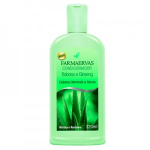 Farmaervas Condicionador Babosa e Ginseng 320ml