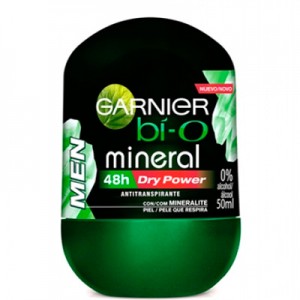 Garnier Bi-O Mineral 48h Dry Power Men Antitranspirante 50ml