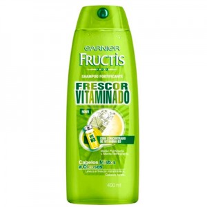 Garnier Fructis Shampoo Frescor Vitaminado Cabelos Mistos a Oleosos 200ml