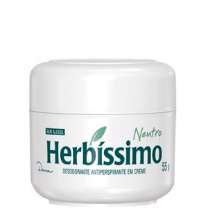 Herbissimo Neutro Desodorante Antitranspirante em Creme 55g