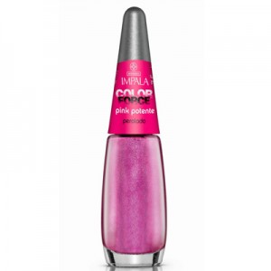 Impala Color Force Pink Potente Perolado 7,5ml