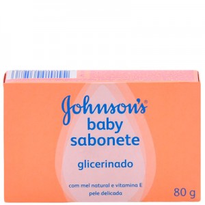 Johnson´s Baby Sabonete Glicerinado 80g