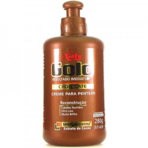 Niely Gold Chocolate Creme p/ Pentear - 280g