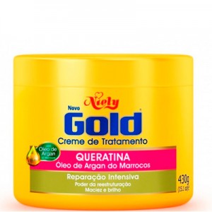 Niely Gold Creme de Tratamento Queratina 430g