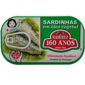 Ramirez Sardinhas em Óleo Vegetal - 125g