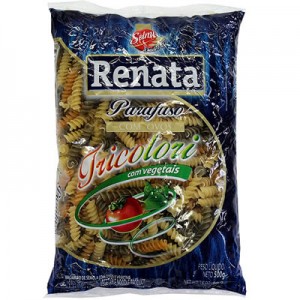 Renata Massa Parafuso Com Vegetais Tricolori 500gr