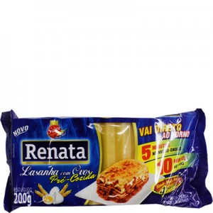 Renata Massa para Lasanha com Ovos 200g
