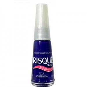 Risqué Esmalte Cremoso Azul Hortência 8ml