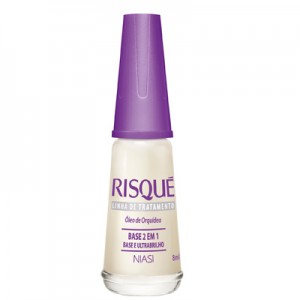 Risqué Linha de Tratamento - Base 2 em 1 - 8ml