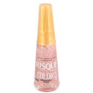 Risqué Coleção Color Effect Granulado Rosè 8ml