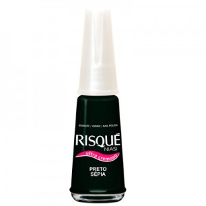 Risqué Preto Sépia - Ultracremoso 8ml