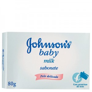 Johnson´s Baby Sabonete Pele Delicada 80g