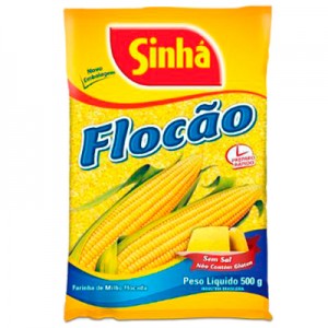 Sinhá Flocão Farinha de Milho em Flocos 500g