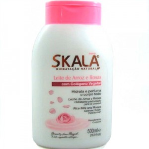 Skala Hidratante Leite de Arroz e Rosas - 500ml