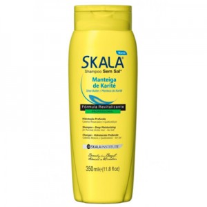 Skala Manteiga De Karité Shampoo sem Sal- 350ml