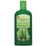 Farmaervas Shampoo Babosa e Ginseng 320ml