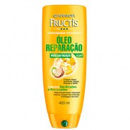 Garnier Fructis Condicionador Óleo Reparação Cabelos Danificados e Ressecados 200ml