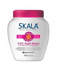 Skala Argila Branca Creme de Tratamento 1000g