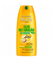 Garnier Fructis Shampoo Óleo Reparação Cabelos Danificados e Ressecados 200ml
